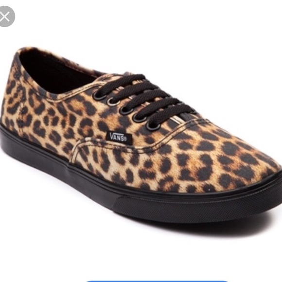 vans cheetah shoes
